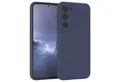Produktbild: EAZY CASE Handyhülle Premium Silikon Case für Samsung Galaxy S23 Plus 6,6 Zoll, Handy Softcase Hülle Silikon mit Displayschutz Case Blau / Nachtblau