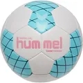 Produktbild: Hummel Handball Classic Energizer, 229163-9427-2, Größe 2, weiß/hellblau, 335 Gramm, Trainingsball