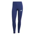 Produktbild: adidas Damen Essentials 3-Stripes Cotton Leggings Tights, Dark Blue/White, XS