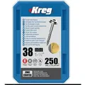 Produktbild: Kreg - Pocket-Hole Taschenlochschrauben 38mm SML-C150-250-INT Maxi Loc Grobgewinde