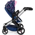 Produktbild: Bayer Design 17016AA Combi Poppenwagen Xeo, tas, blauw, roze, fee (17016AA)