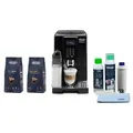 Produktbild: DELONGHI Dinamica ECAM353.75B Kaffeevollautomat inkl. Kaffeebohnen & Pflege-Set ECAM353.75B