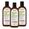 Produktbild: alkmene Mein Teebaumöl Kopfhaut Tonikum 3x 250 ml Juckreiz Linderung 100% bestätigt - naturreines Teebaumöl, vegan & klimaneutral - beruhigendes Haarwasser bei trockener & juckender Kopfhaut
