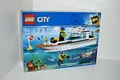 Produktbild: LEGO CITY 60221 Tauch-Boot/Yacht NEU! passt zu: 60422, 60456, 60454, 60373