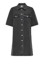 Produktbild: ONLY Cocktailkleid ONLBELLE S/S BUTTON DRESS DNM GUA N Washed Black