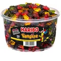 Produktbild: Haribo Fruchtgummis Vampire, 1200g, 150 Stück, in Dose