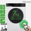 Produktbild: MOCTOR WM9007AW Waschmaschine EEK A 7kg Aquastop Veezy-App Wifi 2ML