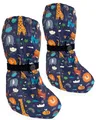 Produktbild: HECKBO Baby Regenfüßlinge Dschungel ohne Vlies Regen Schuhüberzieher Regen Schuhüberzieher - 3-18 Monate - Überziehschuhe Krabbelschuhe