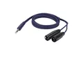 Produktbild: DAP DAP FL36 - 2 x bal. XLR 3P, male to Jack stereo 1,5 m Audio-Adapter, 150,0 cm