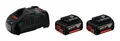 Produktbild: Bosch Professional GBA Akku Starter-Set 2 x 18 V 5 Ah und GAL 1880 CV 1600A00B8J