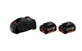 Produktbild: Bosch Akku Starter-Set: 2 x GBA 18 Volt, 5.0 Ah und GAL 1880 CV 1600A00B8J