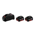 Produktbild: Bosch Akku Starter-Set: 2 x GBA 18 Volt 5,0 Ah und GAL 1880 CV