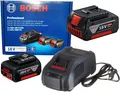 Produktbild: Bosch Akku Starter-Set 2x Akku 18V 5,0 Ah GBA + Ladegerӓt GAL 1880 CV 1600A00B8J