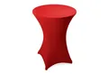Produktbild: ESTEXO Stehtischhusse Stretch Stehtisch Ø 60 cm Tisch Husse Bistrotisch Rot