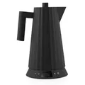 Produktbild: Alessi Plisse Wasserkocher schwarz mit Temperaturregelung - Schwarz