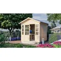 Produktbild: Bertilo Gartenhaus Teahouse Natur 226 cm x 234 cm FSC®