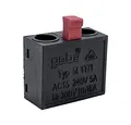 Produktbild: Geba M-1T/1 Mikrotaster Schalteinsatz Schlüsselschalter Roter Stößel Öffner