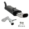 Produktbild: Novus Sport Auspuff Endschalldämpfer 135x75 oval DTM Audi A3 Seat Leon VW Golf 4