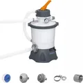 Produktbild: Bestway Sandfilteranlage 3.028 l/h Sandfilterpumpe Filterpumpe Sandfilter Filter