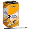 Produktbild: BIC Kugelschreiber Cristal transparent, Schreibfarbe: schwarz, 50 St.
