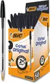 Produktbild: BIC Cristal Original Kugelschreiber Schwarz 0.4mm 50St Pack