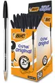 Produktbild: BIC Cristal Original Smudge Free Ballpoint Pens, Ideal for School, Black, Medium