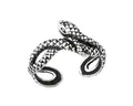 Produktbild: Order & Smile Schmuck Zehenring Zehenring Silber 925: Gothic Zehring „Schlange“, gestempelt