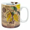 Produktbild: Könitz Becher Wissensbecher Kakao, Tasse, Kaffeetasse, Porzellan, 460 ml
