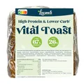 Produktbild: Locawo High Protein & Low Carb Vital Toastbrot | Eiweißbrot | Voller Weizengeschmack | Vegan | ideal für eine eiweißreiche, kalorien- und zuckerreduzierte Ernährung