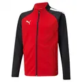 Produktbild: PUMA Unisex Kinder Teamliga Training Jacket Jr Sweater, Puma Red-puma Black, 128 EU