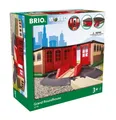 Produktbild: Brio World Eisenbahn Gebäude Großer Ringlokschuppen 2 Teile 33736