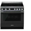 Produktbild: Smeg Kombistandherd, SMEG CPF9IPAN, Induktion, Anthrazit, 90 cm