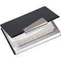 Produktbild: Sigel VZ131 Visitenkartenetui silber Alu schwarz