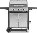 Produktbild: Klarstein Gasgrill mit Großer Grillfläche, 1 Seitenbrenner Gasgrill mit 3 Brenner, 13,5kW Edelstahl-Gasgrill, BBQ Gasgrill für Balkon & Garten, Grill für Propan, Gasgrills mit 4 Brennern & Thermometer