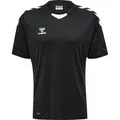 Produktbild: hummel Trainingsshirt HMLCORE XK POLY JERSEY S/S (1-tlg) sportliche Passform, atmungsaktiv, schnell trocknend, Kurzarm schwarz XXXL