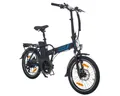 Produktbild: smartEC E-Bike Klapprad E-Klapprad Camp-20H E-Bike 20 Zoll Schwarz, 7 Gang Shimano Tourney Schaltwerk, Kettenschaltung, Hinterrad-Nabenmotor, 562.00 Wh, (1 Paket, 6 tlg., Akku mit Ladegerät), Damen/Herren Unterstützung 25 km/h Anfahrhilfe Scheibenbremse StVZO