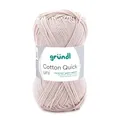 Produktbild: GRÜNDL WOLLE COTTON QUICK 50g SAND LL 125 m 100% BAUMWOLLE 100G/5,58€