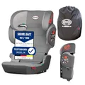 Produktbild: HEYNER® KIDS Kindersitz i-Size faltbar | mit und ohne Isofix nutzbar | Autokindersitz für 3,5-12 Jahre (100-150 cm)