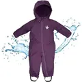 Produktbild: BMS Regenoverall Regenanzug für Kinder 100% wasserdicht & atmungsaktiv - PFC frei im praktischen Design lila 98