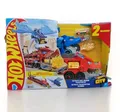 Produktbild: Hot Wheels City Ultimativer 2-in-1 Drachentransporter + 2 Modellautos