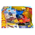 Produktbild: Mattel JBM72 Hot Wheels City Hot Wheels ultimativer 2-in-1 Drachentransporter
