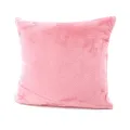 Produktbild: heimtexland ® Flanell Kuschel Kissen Super Soft Dekokissen Plüsch Typ380 Kissenhülle Rosa 48x48 cm