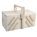 Produktbild: BBTrade Sales Nähkasten aus Holz, 1  Pack, Beige