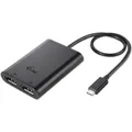 Produktbild: i-tec USB C zu (DP, 7 cm) (C31DUAL4KDP)