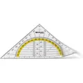 Produktbild: Westcott Geodreieck E-10132 00, 16 cm Hypotenuse, flexibel