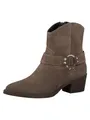 Produktbild: Tamaris Damen Absatzstiefelette Leder Blockabsatz bequem; BROWN, EU 37