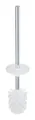 Produktbild: Keuco Collection Moll Toilettenbürste mit Griff und Deckel - Verchromt / Weiß - 12764014000