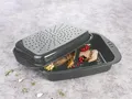 Produktbild: chg Aroma - Bräter mit Deckel Emaille 39 x 28 cm Backofen-Bräter 3478-05