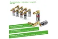 Produktbild: conecto conecto Bananenstecker 8er-Set, 90° gewinkelter Stecker, für alle Audio-Kabel