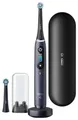 Produktbild: Oral-B iO Series 8 Elektrische Zahnbürste/Electric Toothbrush, 2 Aufsteckbürsten, 6 Putzmodi für Zahnpflege, Valentinstagsgeschenk für Ihn/Sie, Farbdisplay & Reiseetui, Designed by Braun, black onyx